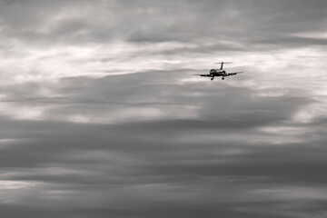 aircraft in the sky