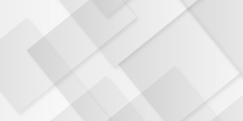 Abstract white and gray technology concept diamond triangle geometric shape background. gradient vector art illustration. soft and trendy business template . futuristic concept background	