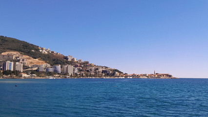 Montenegrin coast in Budva.