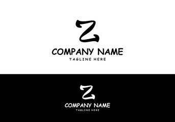 Fototapeta premium concept logo letter z design 