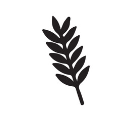 black and green leaves