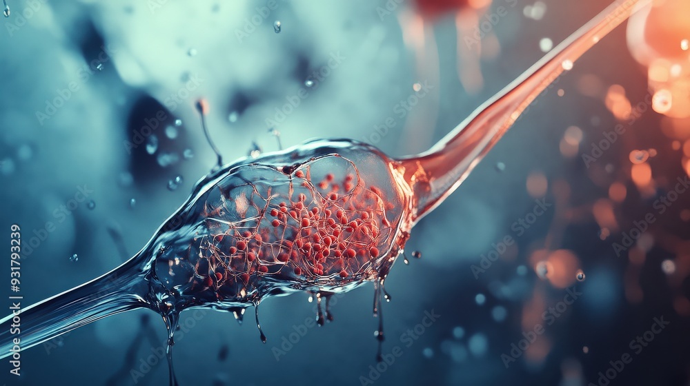 Poster neural stem cells are transplanted into a controlled environment using a specialized technique for p