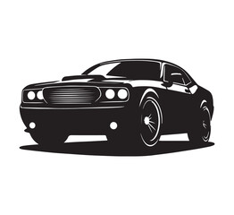 Naklejka premium sports car vector