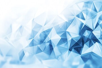 Naklejka premium Abstract geometric background is forming a modern low poly design