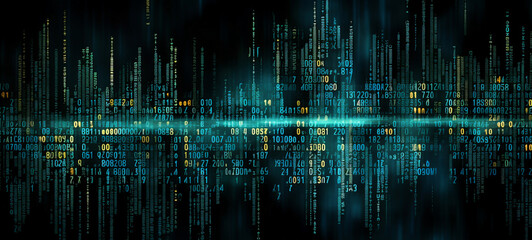 Technology Picture, Digital Code, generative AI