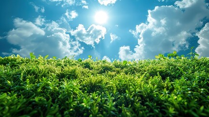 Outdoor green space nature shooting scene