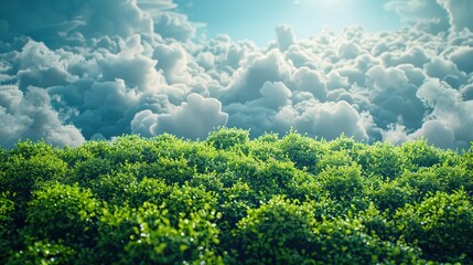 Outdoor green space nature shooting scene