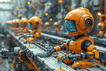 Humanoid robots automate construction tasks