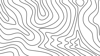 Topographic line contour map background
