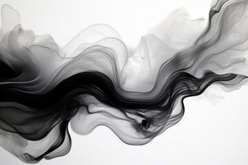 Ink Brush Strokes: Subtle Gradients in Sculptures	