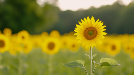 sunflower in the field