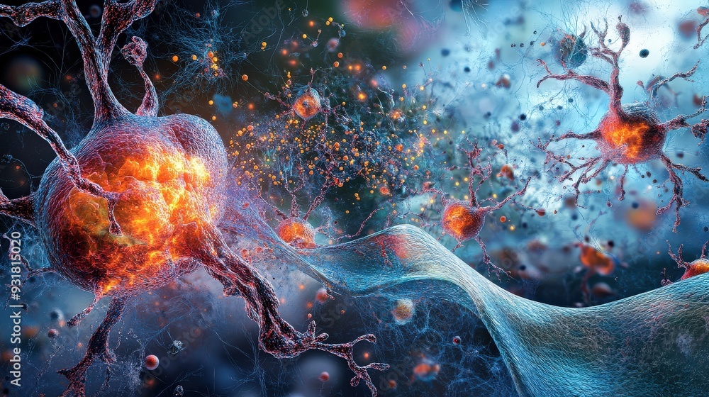 Poster neurons engage in communication as synaptic vesicles release neurotransmitters into the synaptic cle