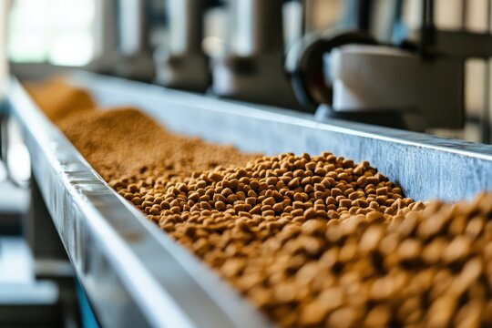 Pet food pellet production facility for animal nutrition: methods of manufacturing, ingredients, packaging strategies, quality control, and sustainable practices