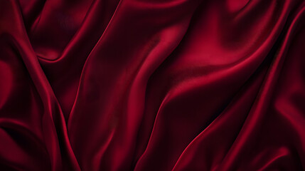 Fototapeta premium abstract background luxury cloth wave or wavy folds of grunge silk texture satin velvet material or luxurious Christmas background or elegant wallpaper design, background