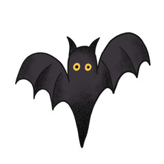 Cute bat Illustration Halloween