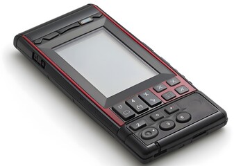 Vintage Mobile Phone with Unique Design and Keypad