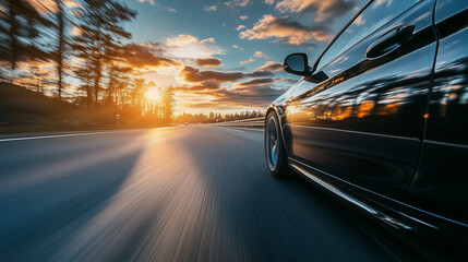 Driving on the highway