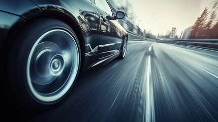 Driving on the highway