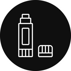 Glue Stick Vector Icon Design