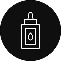 Liquid Glue Vector Icon Design