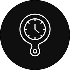 Clock Vector Icon Design