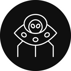Alien Vector Icon Design