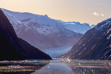 cruising near Dawes glacier
