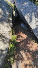stone mountain, mountain of stones