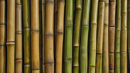 a bamboo wood surface, featuring the distinctive