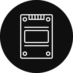 Ssd Vector Icon Design