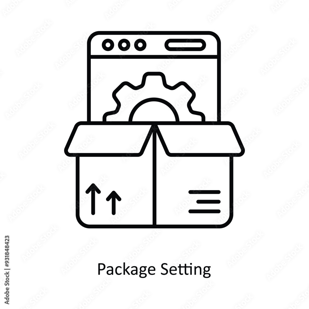 Poster package setting vector filled outline icon design illustration. smart home and technology symbol on 
