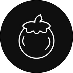 Tomato Vector Icon Design