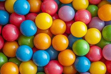 different colors of ball background for posting and status generated by AI