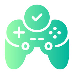 joystick gradient icon