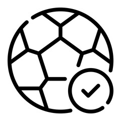 football line icon