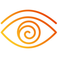 Obraz premium Hypnosis Icon