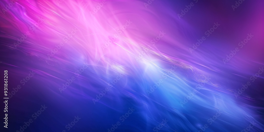 Sticker ultra smooth purple and blue seamless gradient