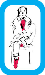 sketch model brush and color