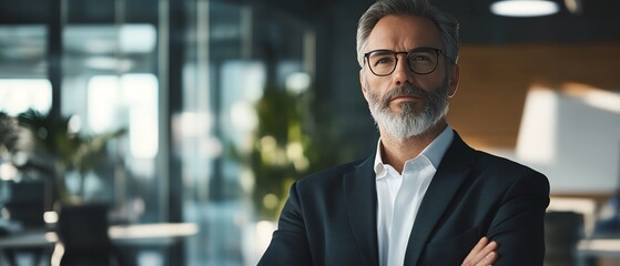 Fototapeta premium Professional Business Portrait with Confidence