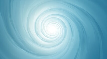 Fototapeta premium Light blue background with soft radial gradients, creating a focal point