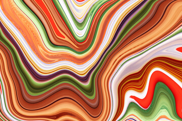 Marble ink colorful. multicolored marble pattern texture abstract background. can be used for background or wallpaper