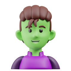 3D Avatar Cute Fashion Art Business Social Happy Cartoon