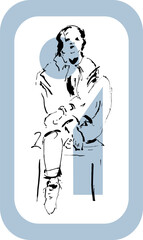 sketch model brush and color