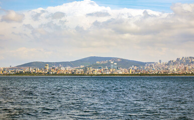 Fototapeta premium panorama of the maltepe istanbul city