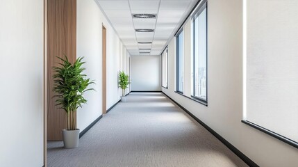 Office rental with private parking, office rental location, convenient access in a busy district