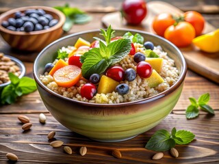 A balanced blend of grains offers a nutrient-rich profile, including dietary fiber, to support overall health and well-being.