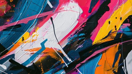 Modern Art Background with Rich Color Blends