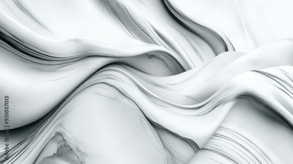 Poster smooth marble surface with abstract, one-color texture, ideal for a clean and modern design backdrop