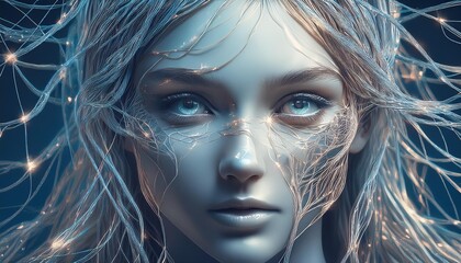 Neural Threads: The Hidden Challenges of a Wired Girl's Existence"