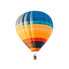Naklejka premium hot air balloon on white background